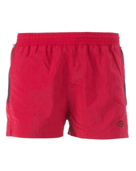 L'éclaireur 'Jikai' Swim Shorts in het Red voor heren