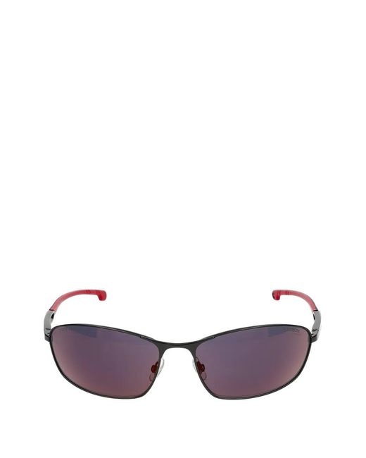 Carrera Purple Ducati Rectangle-Frame Sunglasses for men