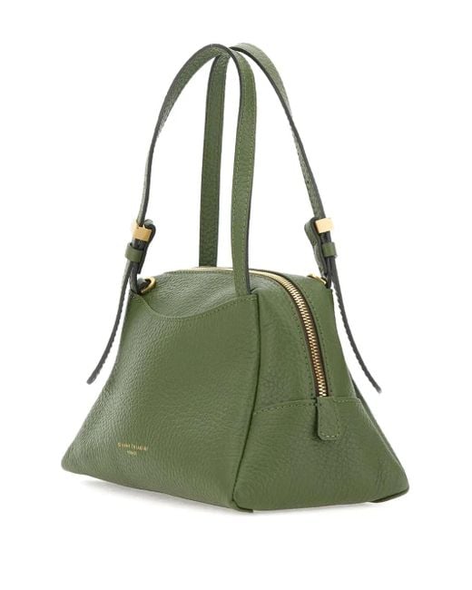 Gianni Chiarini Green Zip-Top Handle Bag