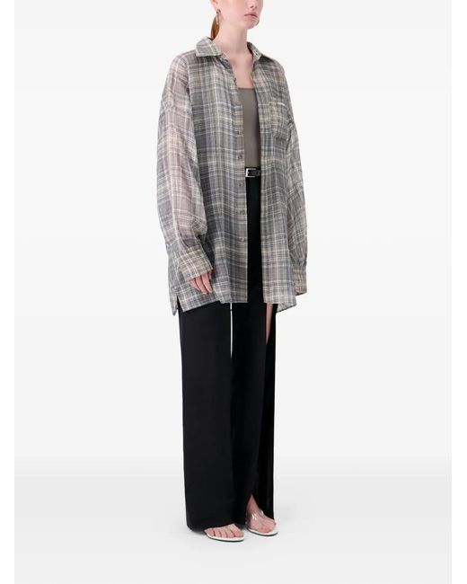 Coperni Black Suspended-Panel Tailored Trousers