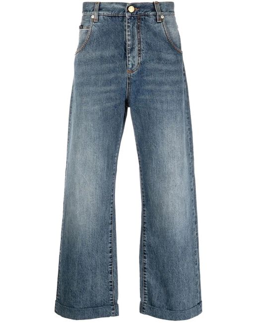 Etro Blue Denim Cotton Jeans for men