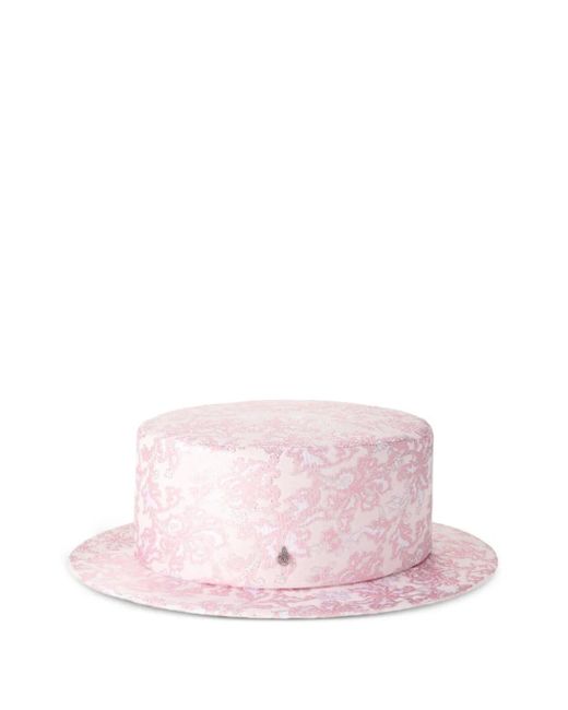 Maison Michel ジャカード ハット Pink