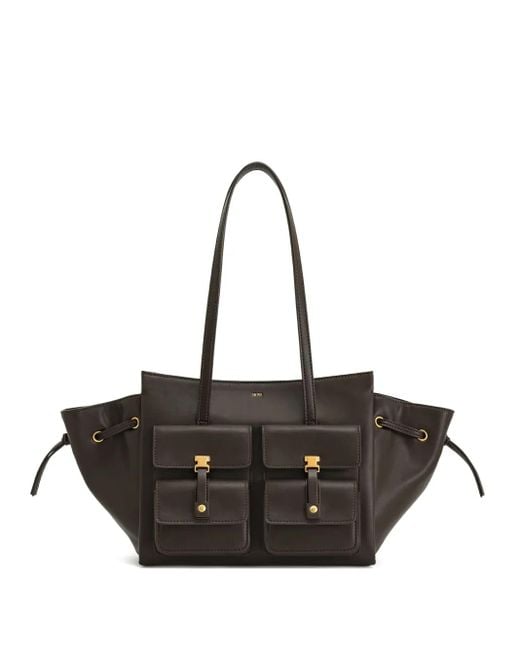 JW PEI Black Linda Tote Bag