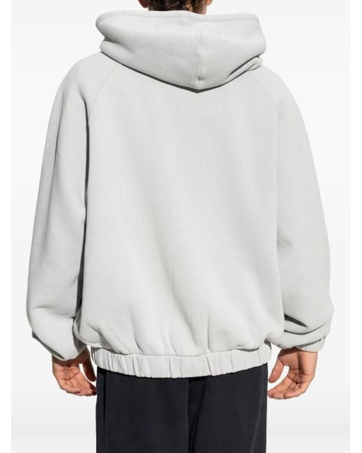 M I S B H V Kapuzenjacke mit Logo-Print in Gray für Herren