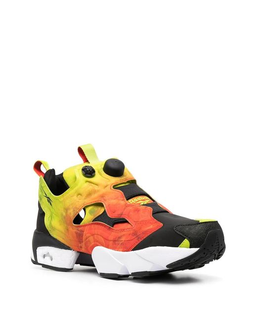 Reebok Green Pump Low-Top Sneakers for men
