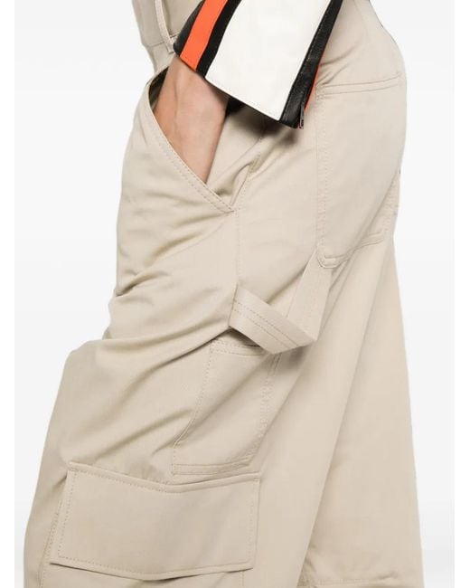 Balenciaga Natural Panelled Cargo Pants