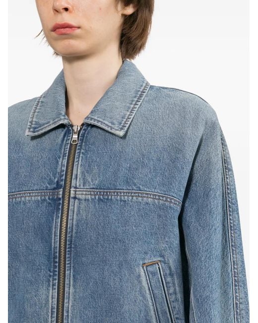 Agolde Blue Dixon Cocoon Denim Jacket