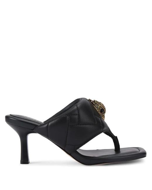 Kurt Geiger 70 Mm Puff Sandalen in het Black