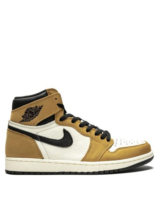 Nike Brown Air 1 Retro High Og "Rookie Of The Year" Sneakers for men