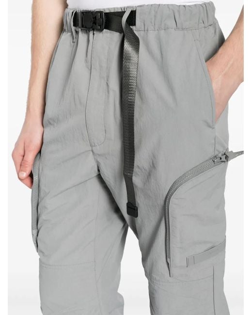 Spoonyard Tapered-Cargohose Mit Gürtel in Gray für Herren