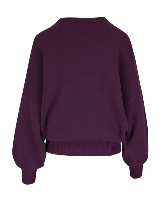 Khaite Purple Wolfe Sweater