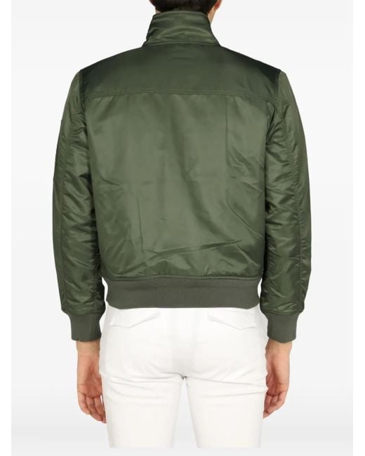 Department 5 Green Zip-Up Patch Jacket for men