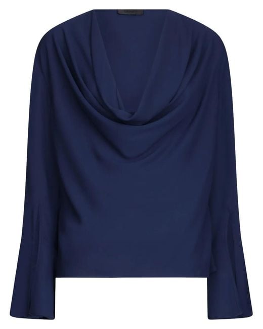 Liu Jo Blue Georgette Blouse