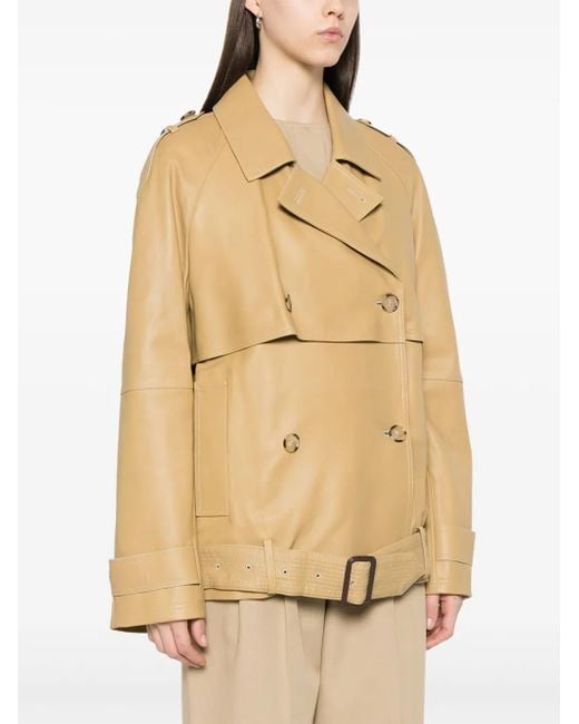 Totême Natural Leather Jacket