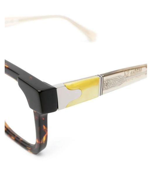 Kuboraum Brown Square-Frame Glasses