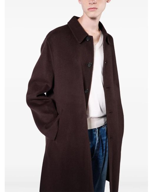 Prada Brown Cashmere Overcoat for men