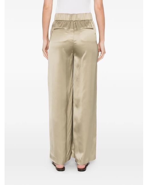 Peserico Natural Elasticated Trousers