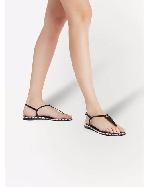 Giuseppe Zanotti Brown Bellatriks Studded Sandals