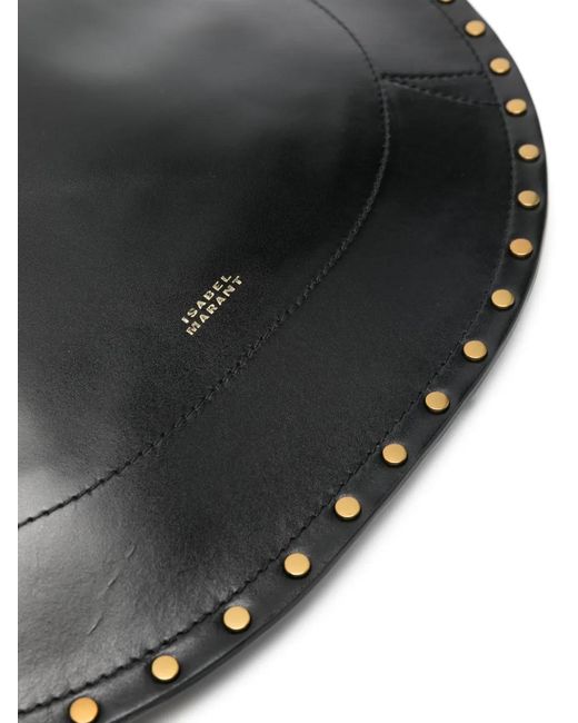 Isabel Marant Black Oskan Hobo Soft Bag