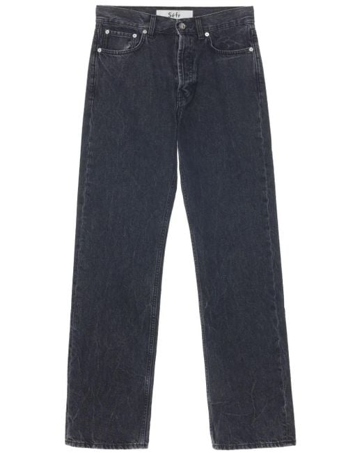Séfr Blue Classic-Cut Jeans for men