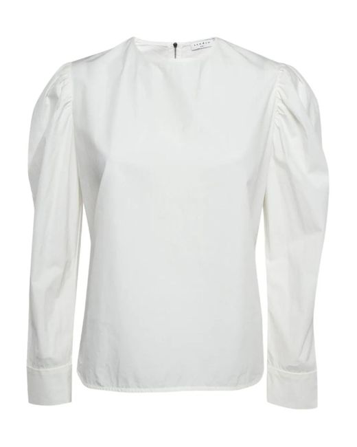 Sandro コットントップ White
