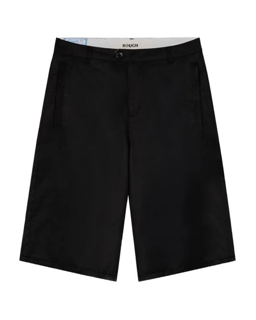 ROUGH Klassische Shorts in Black für Herren