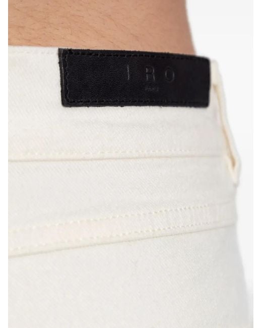 IRO White Olivier Bootcut Jeans
