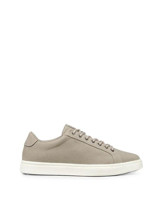 Geox White Baltmoore Lace-Up Sneakers for men