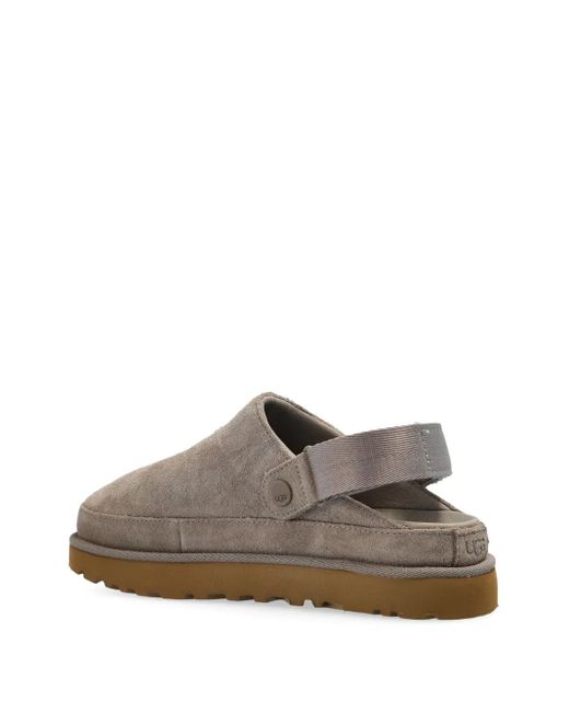 Ugg Brown W Goldenstar Clog Shoes