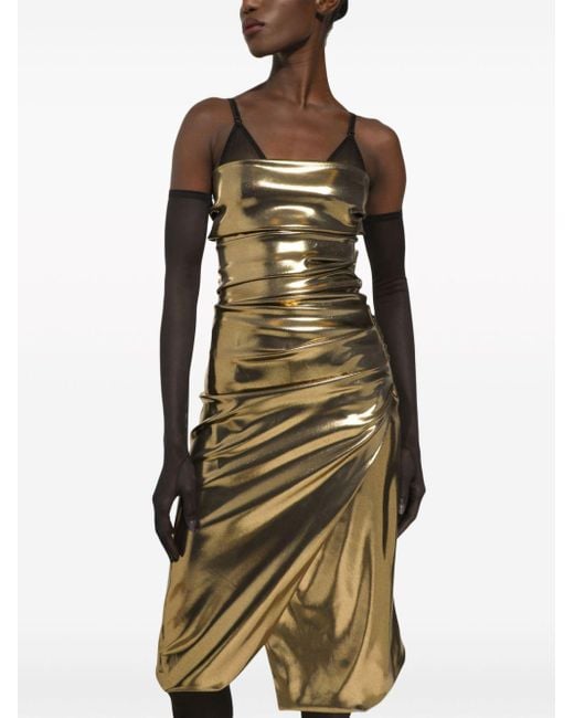 Dolce & Gabbana Metallic Dresses