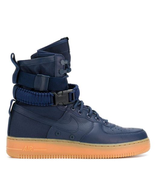 Nike Leather Sf Air Force 1 Sneakers in 7-7.5-8.5-9.5 (Blue) for Men - Save  81% - Lyst