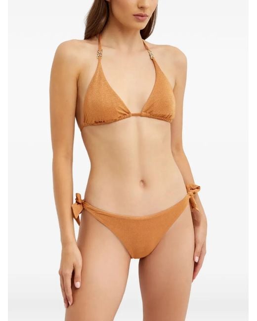 Bikini Alea Con Logo Triangular Max Mara de color Natural