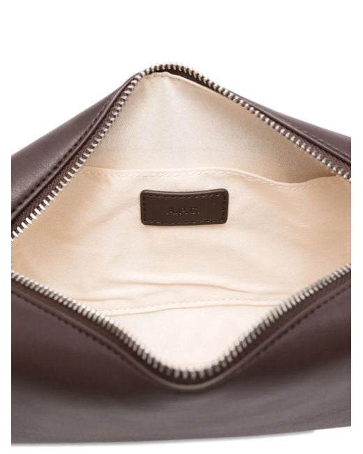 Bolso de hombro con cremallera A.P.C. de hombre de color Brown