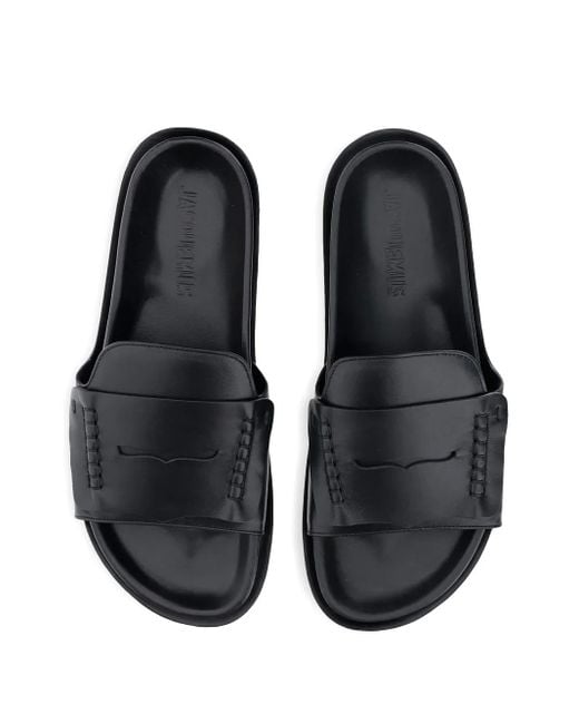 Jacquemus White Leather Sandals for men