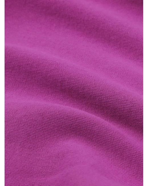 Sudadera con capucha y logo bordado Sporty & Rich de color Purple