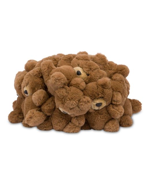 Moschino Brown Teddy Bear Beret
