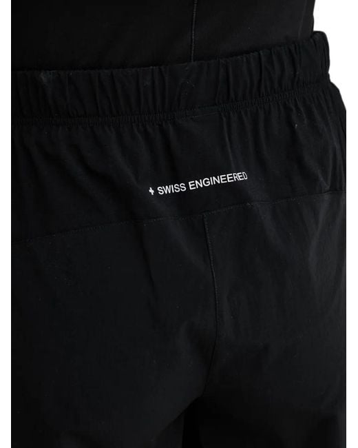 X Bionic Black Logo-Print Elasticated Shorts