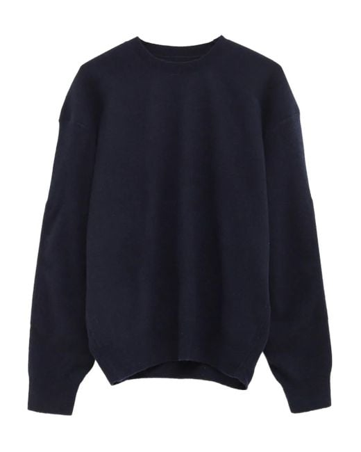 Phoebe Philo Blue Drop-Shoulder Jumper