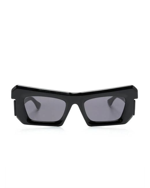 Kuboraum Black P2 Rectangle-Frame Sunglasses