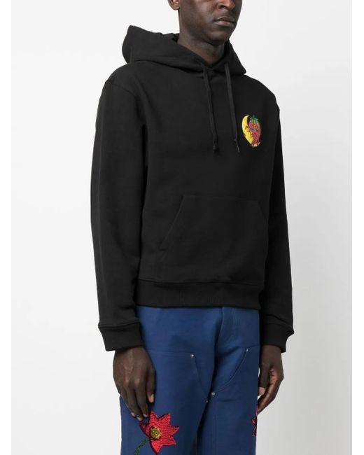 Hoodie À Imprimé Graphique Sky High Farm pour homme en coloris Black