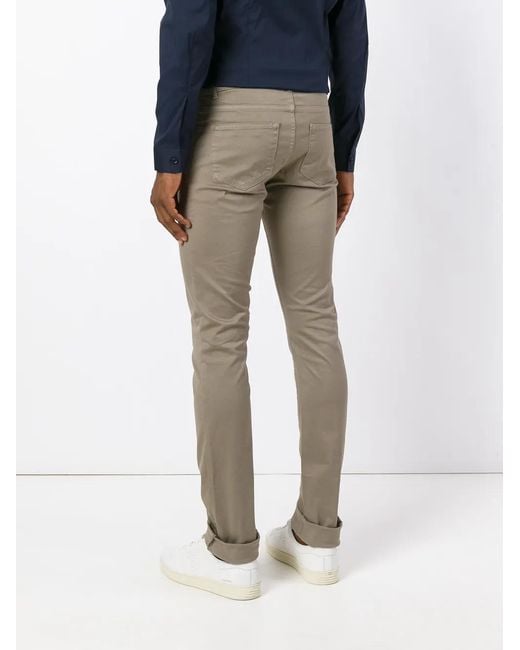 Balenciaga Gray Slim Stretch Jeans for men