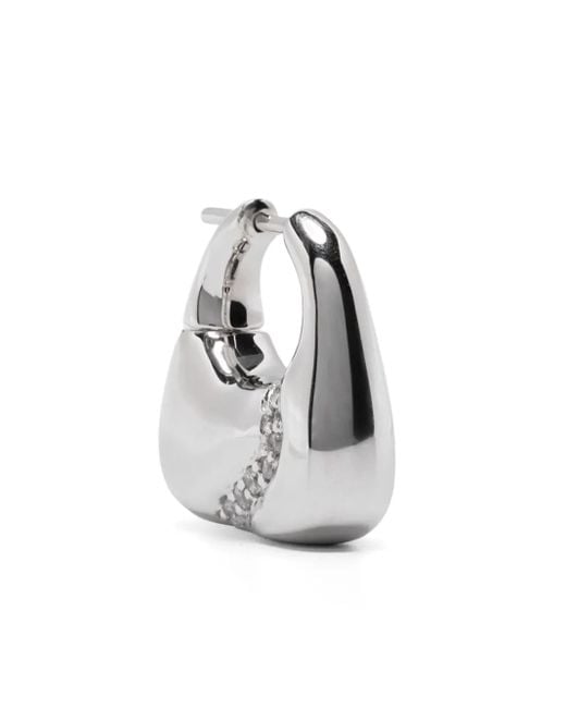 Maria Black White Weekender Flash Earring
