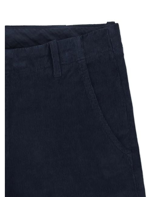Fortela Blue Whisky Corduroy Trousers for men