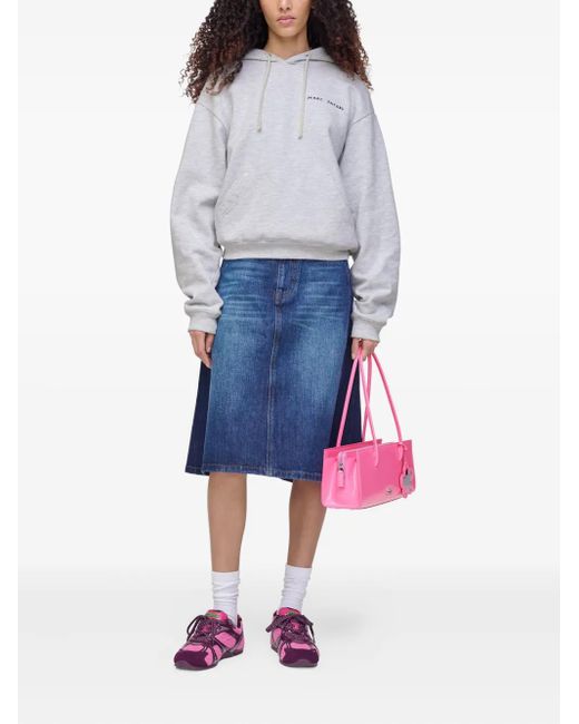 Marc Jacobs White Joy Graphic Cotton Hoodie