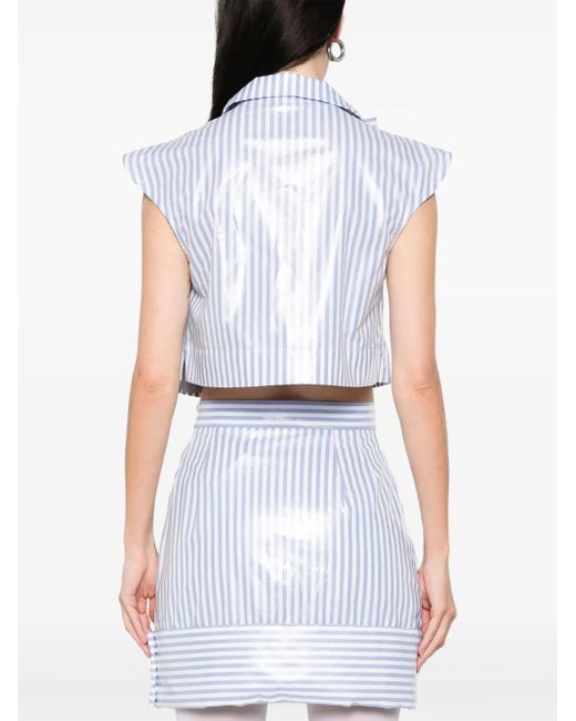 Vivienne Westwood Honor Blouse in het White