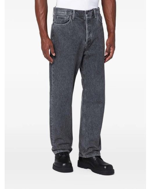 Agolde Gray Straight-Leg Jeans for men
