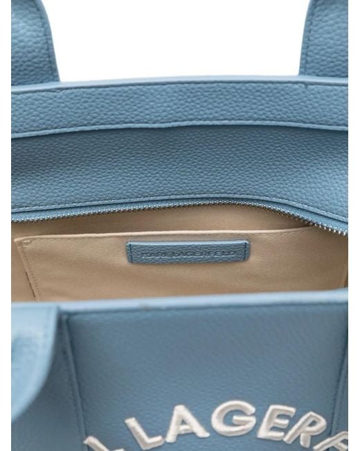 Karl Lagerfeld Blue Rue St-Guillaume Mediumtote Bag