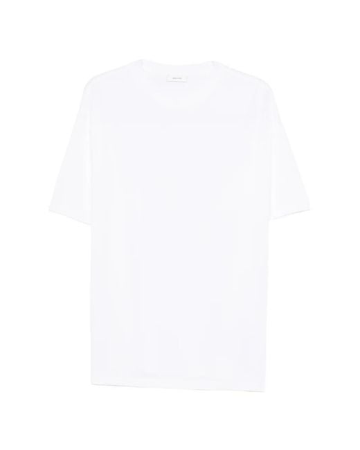 Haikure White Luke Round-Neck T-Shirt for men