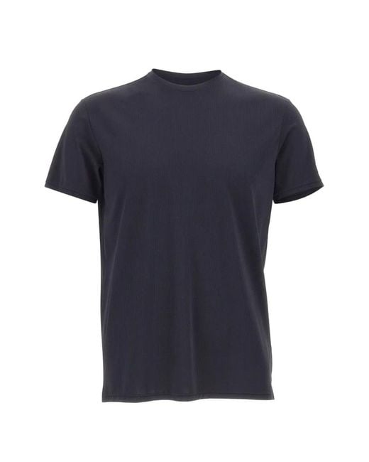 Rrd Geribbeld T-Shirt in het Blue voor heren