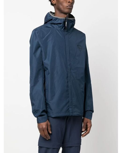 Rossignol Blue Active Rain Jacket for men